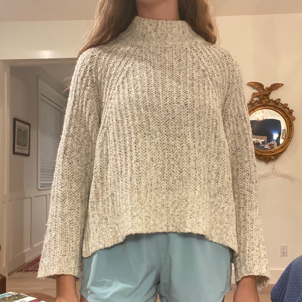 Urban Outfitters silence + noise off-white mock neck sweater S